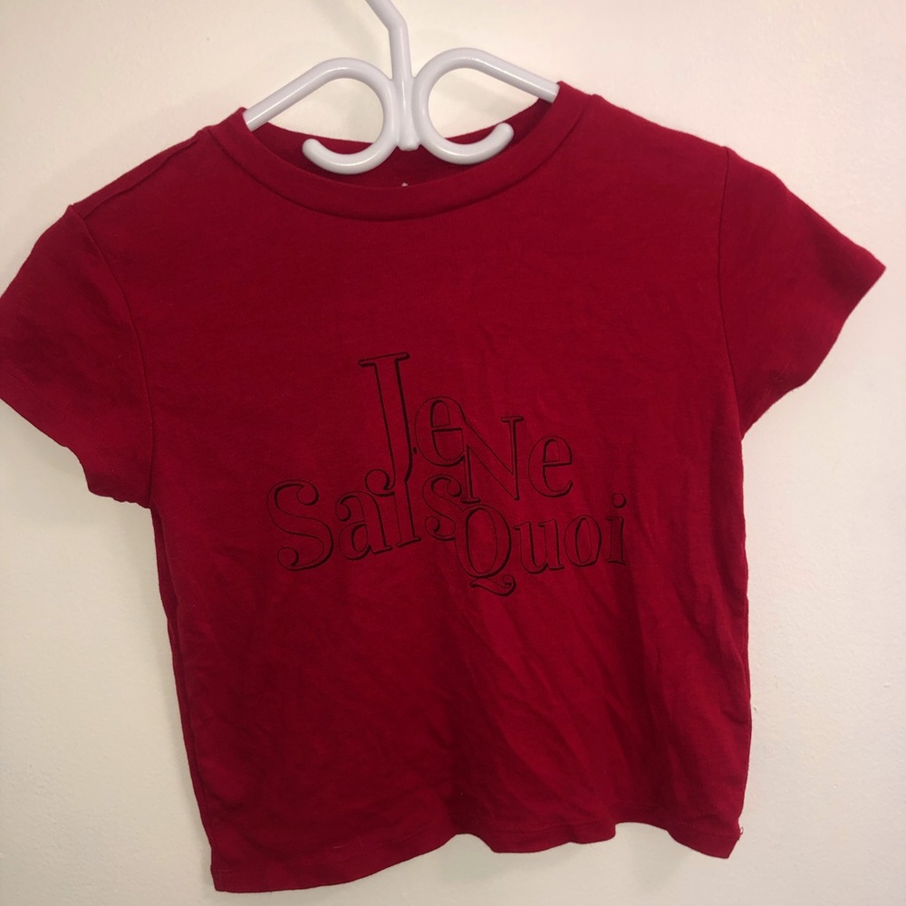 Top shop cute slightly cropped top